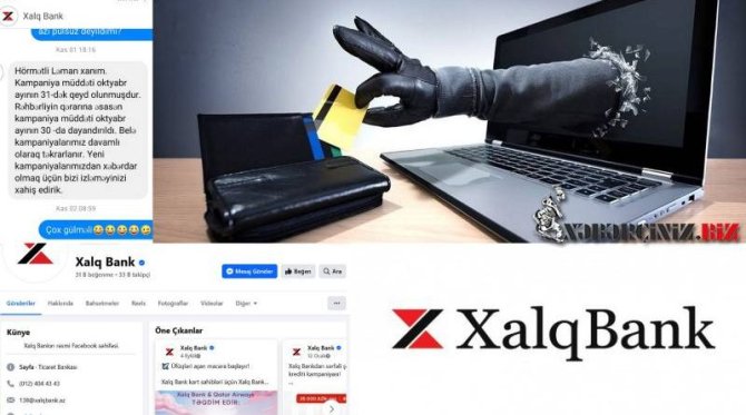 “Xalqbank” Saxtakarlıq Edib!